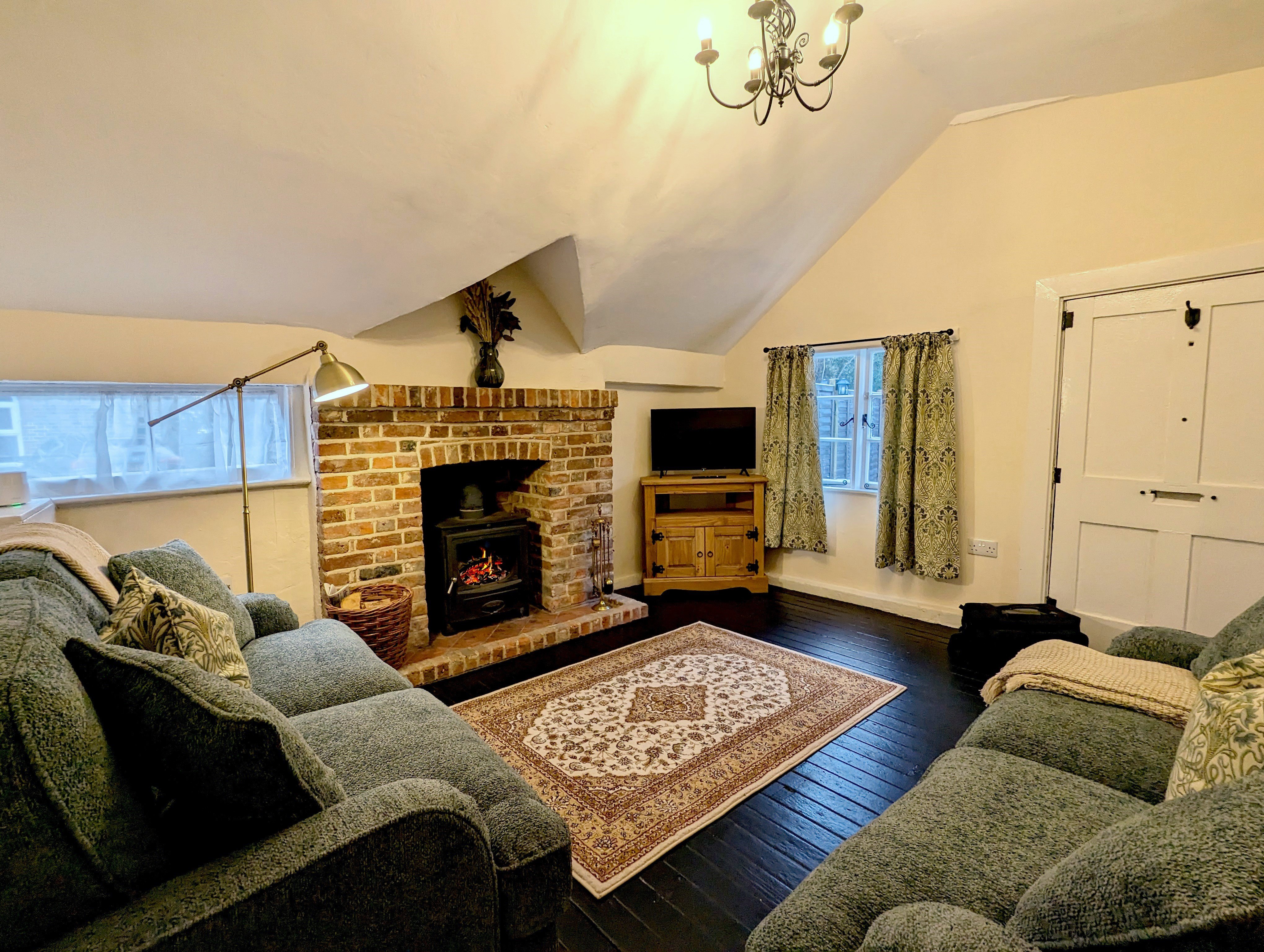 6. Living Room Fire Lit