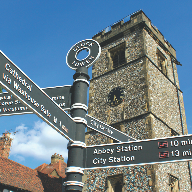 Clocktower And Sign Blog Size