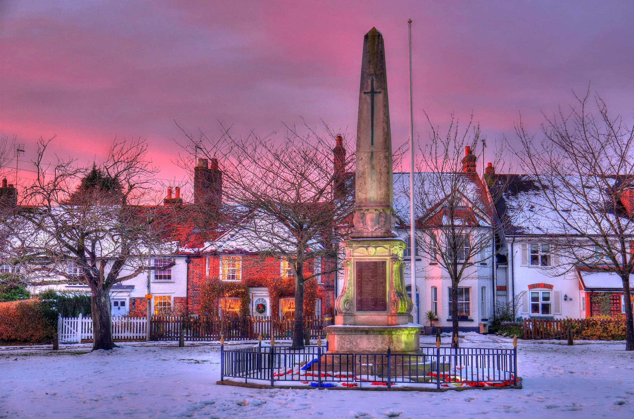 Stevenage Sunset Bowling Green Old Town