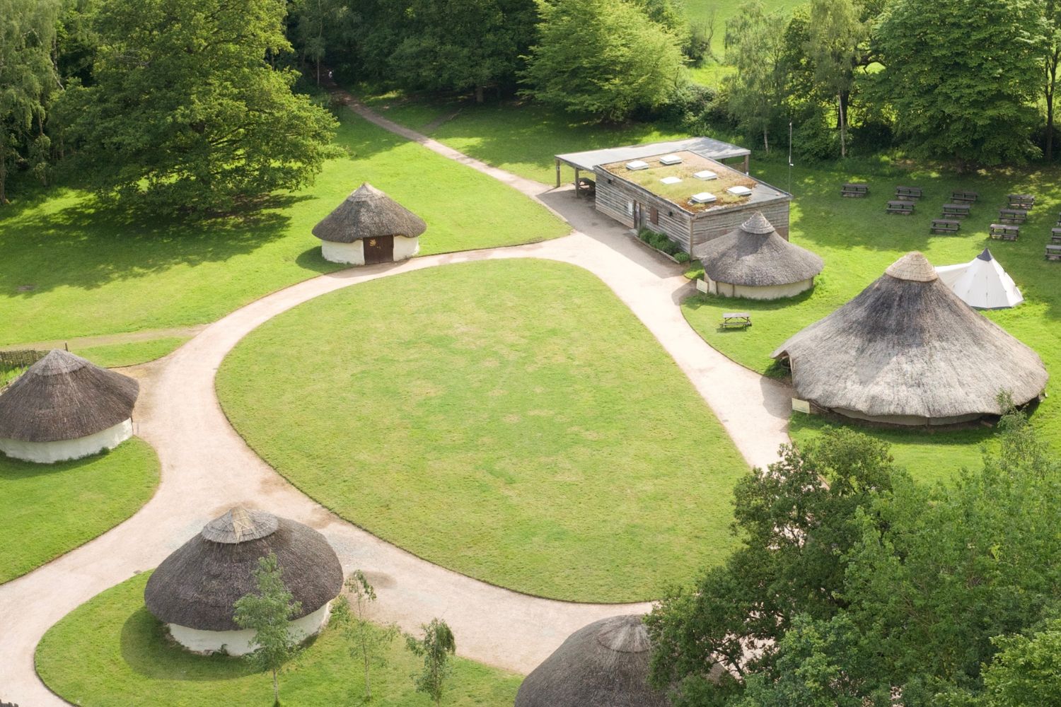 Celtic Harmony Huts