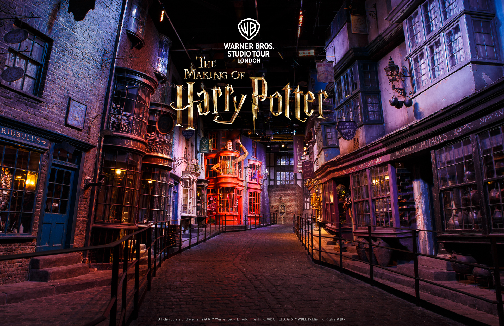 Diagon Alley With New Logo & Legal