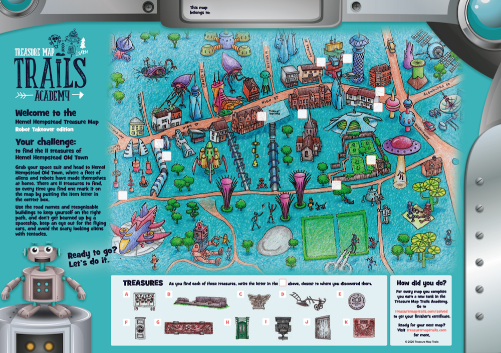 Treasure Map Trails - Visit Herts