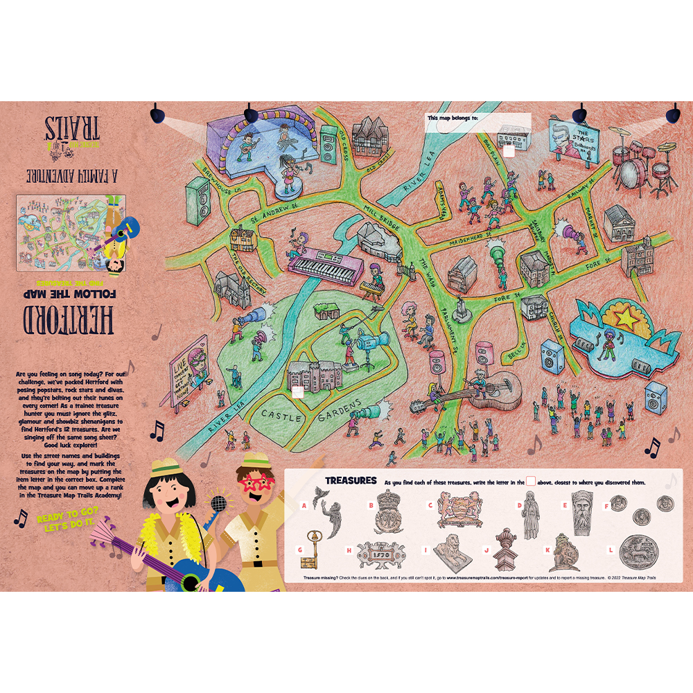 Hertford Treasure Map Trail Visit Herts