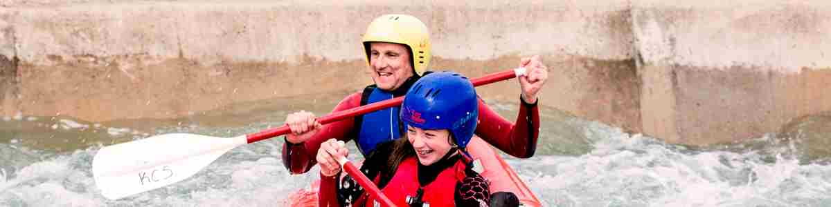 Celebrating Father's Day At Lee Valley White Water Centre S